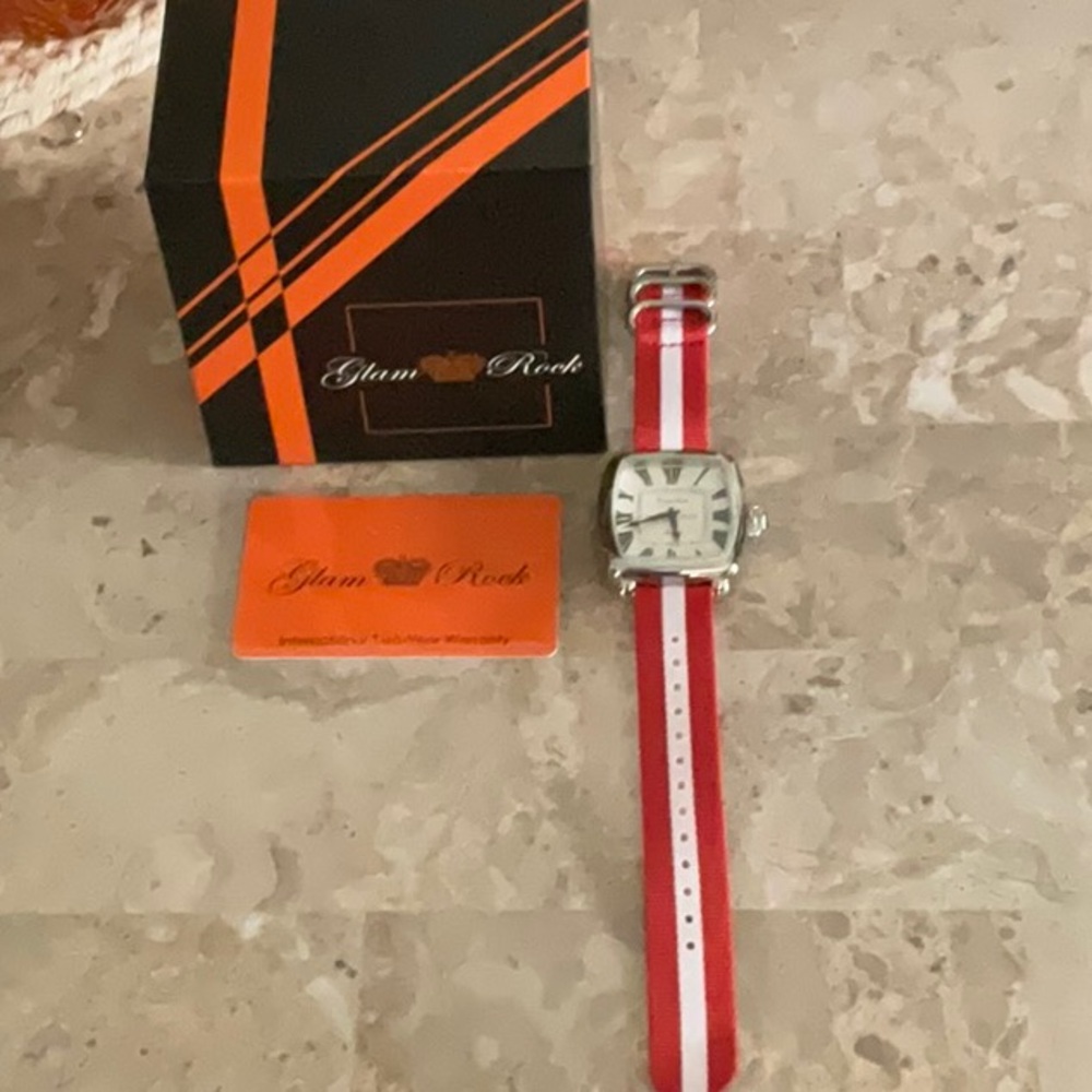 New in Box GLAM ROCK Men’s Watch